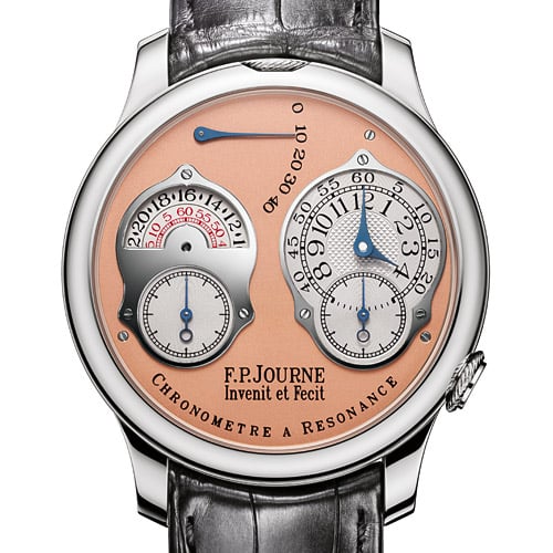 F.P. Journe Souveraine Chronomètre à Résonance 40 Platinum / Pink