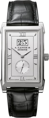 A. Lange & Söhne Cabaret Big Date Platinum / Silver / Nota Romana