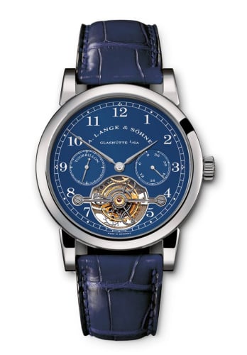 A. Lange & Söhne Tourbillon Pour le Mérite White Gold Blue