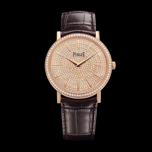 Piaget Altiplano 38 Pink Gold Full Diamond