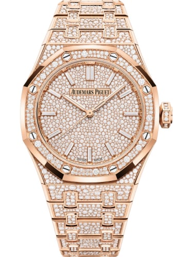 Audemars Piguet Royal Oak Selfwinding 37 Pink Gold - Snow-Set