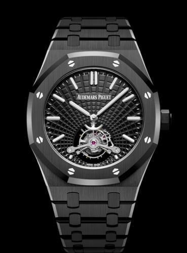 Audemars Piguet Royal Oak Ultra Thin Tourbillon Ceramic / Black