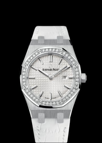 Audemars Piguet Royal Oak 67651 Quartz Stainless Steel / Silver / Strap