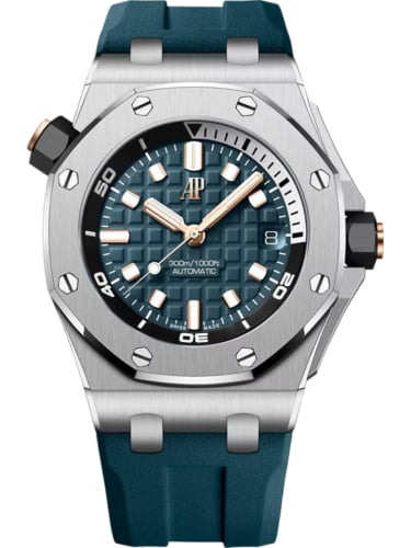 Audemars Piguet Royal Oak Offshore Diver Stainless Steel / Teal Blue