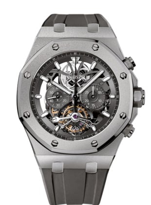 Audemars Piguet Royal Oak Tourbillon Chronograph Openworked Titanium / Boutique Edition