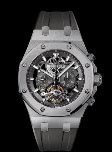 Audemars Piguet Royal Oak 26347 Tourbillon Chronograph Openworked Titanium / Boutique Edition