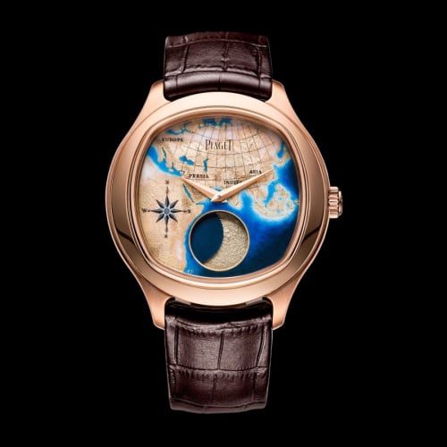 Piaget Emperador Coussin Moonphase Mythical Journey Samarkand