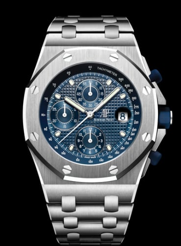 Audemars Piguet Royal Oak Offshore 26237 Stainless Steel / Blue / Bracelet / 25th Anniversary