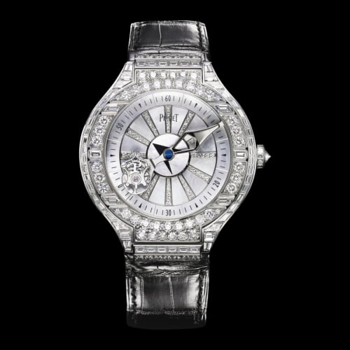 Piaget Polo Tourbillon Relatif Diamond Mother of Pearl