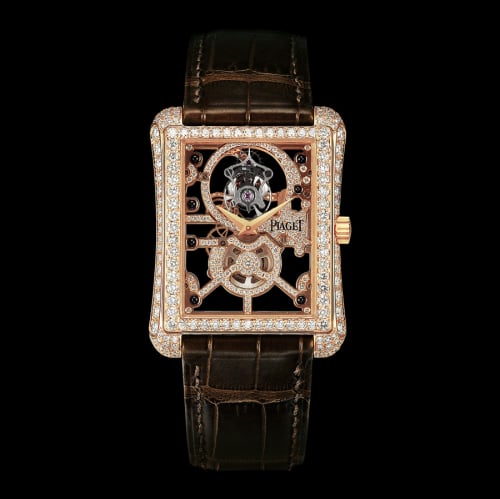 Piaget Emperador Tourbillon Skeleton Pink Gold Diamond