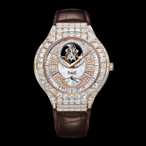 Piaget Polo Tourbillon 44 Pink Gold Diamond