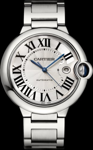 Cartier Ballon Blue de Cartier 42 Automatic Stainless Steel / Silver / Bracelet