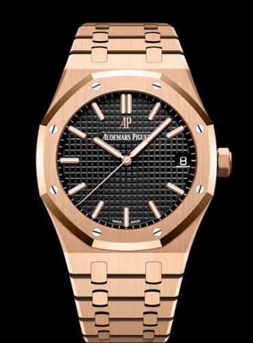 Audemars Piguet Royal Oak 15500 Pink Gold / Black