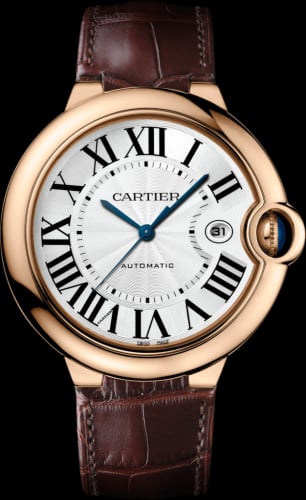 Cartier Ballon Blue de Cartier 42 Automatic Pink Gold / Silver
