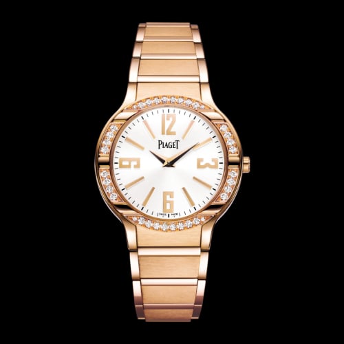 Piaget Polo 32 Quartz Pink Gold Diamond