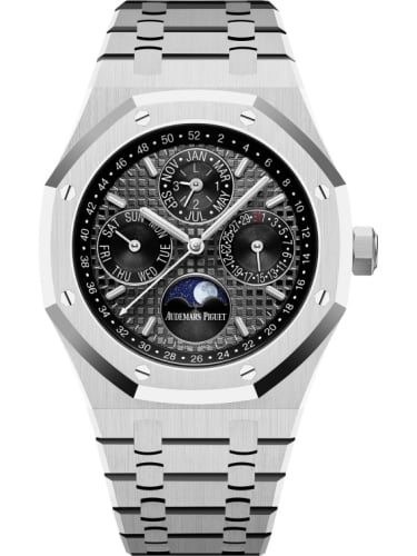 Audemars Piguet Royal Oak Perpetual Calendar 41 White Gold / Black
