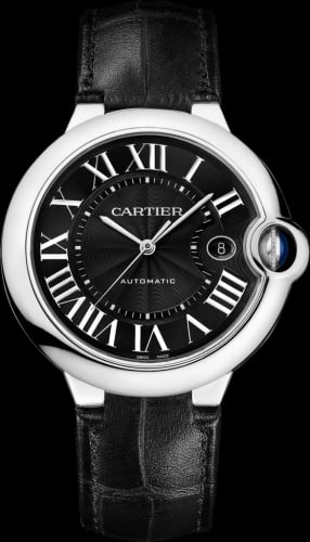 Cartier Ballon Blue de Cartier 42 Automatic Stainless Steel / Black