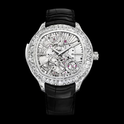 Piaget Emperador Coussin Minute Repeater White Gold Diamond