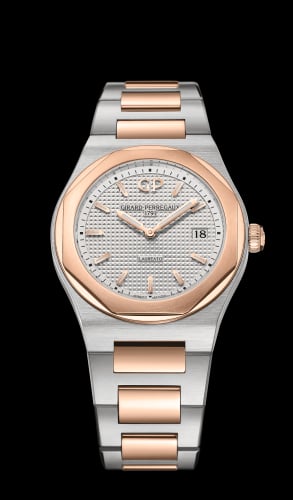 Girard-Perregaux Laureato 34 Quartz Stainless Steel / Pink Gold / Silver