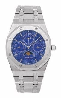 Audemars Piguet Royal Oak 25820 Perpetual Calendar Platinum / Blue