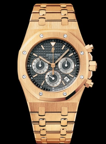 Audemars Piguet Royal Oak 25960 Chronograph Pink Gold / Brown