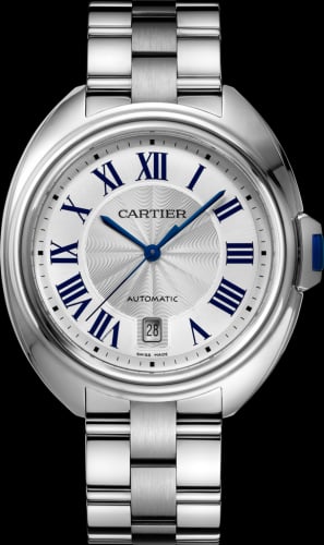 Cartier Clé de Cartier 40 Stainless Steel / Silver / Bracelet