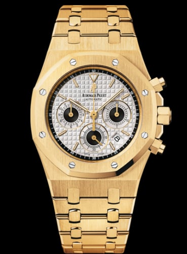 Audemars Piguet Royal Oak 25960 Chronograph Yellow Gold / Silver