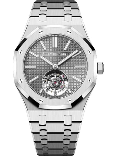 Audemars Piguet Royal Oak Self-Winding Flying Tourbillon Stainless Steel / Grey
