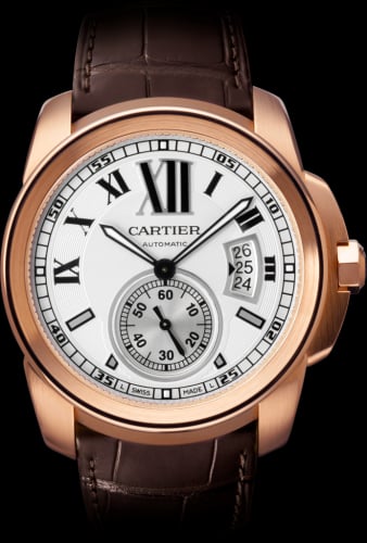 Cartier Calibre de Cartier 42 Pink Gold / Silver