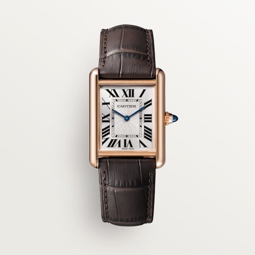 Cartier Tank Louis Cartier Large Manual Rose Gold / Silver