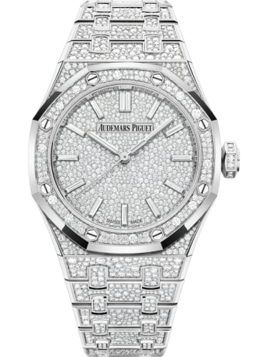 Audemars Piguet Royal Oak Selfwinding 37 Whtie Gold - Snow-Set