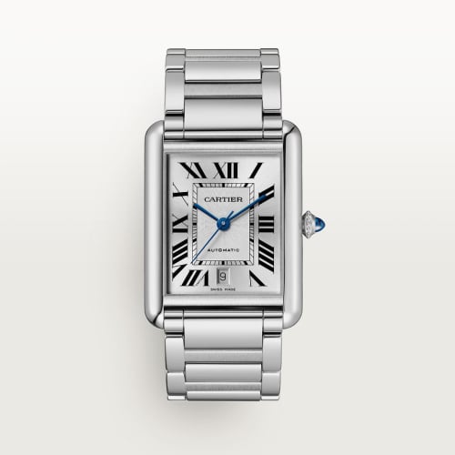 Cartier Tank Must Extra Large Automatic Stainless Steel / Silver / Bracelet