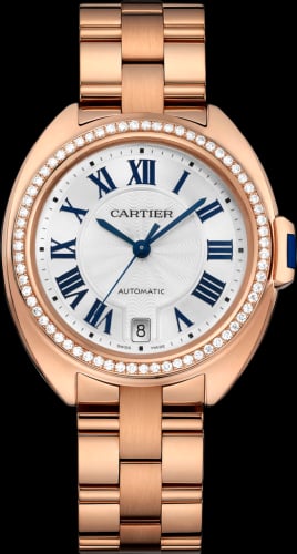 Cartier Clé de Cartier 35 Pink Gold / Diamonds/ Bracelet