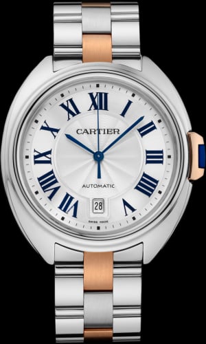 Cartier Clé de Cartier 40 Stainless Steel /Pink Gold / Silver / Bracelet