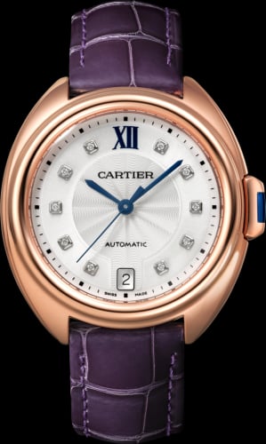 Cartier Clé de Cartier 35 Pink Gold / Diamond / Purple