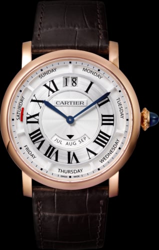 Cartier Rotonde de Cartier 40 Annual Calendar Pink Gold / Silver