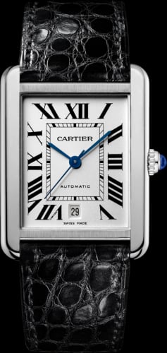 Cartier Tank Solo Automatic Stainless Steel / Silver
