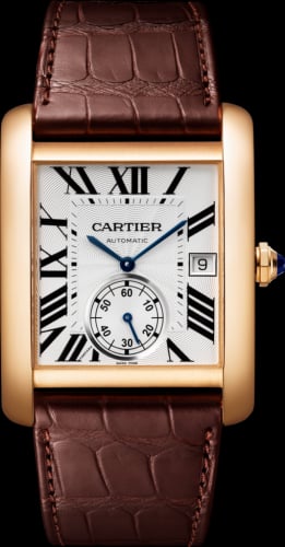 Cartier Tank MC 34.3 Pink Gold / Silver