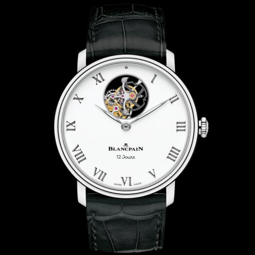 Blancpain Villeret Tourbillon Volant Une Minute 12 Jours Platinum