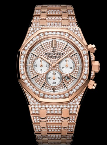 Audemars Piguet Royal Oak Chronograph 41 Pink Gold / Haute Joaillerie