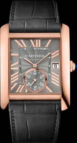 Cartier Tank MC 34.3 Pink Gold / Grey
