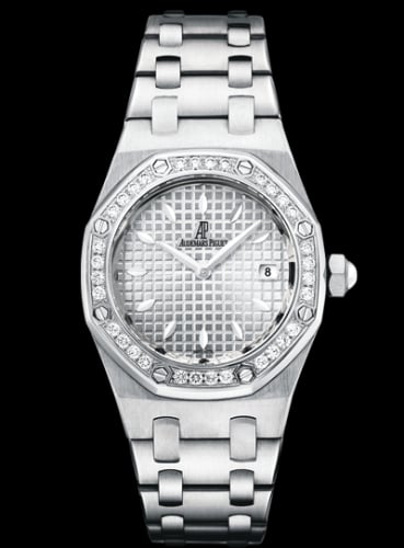 Audemars Piguet Royal Oak 67601 Stainless Steel / Diamond / Silver / Bracelet
