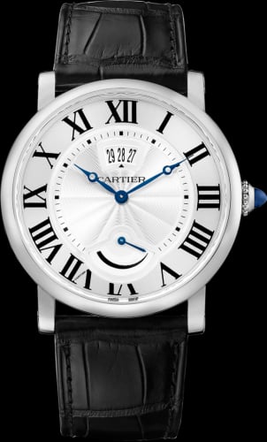 Cartier Rotonde de Cartier Calendar Aperture and Power Reserve Stainless Steel / Silver