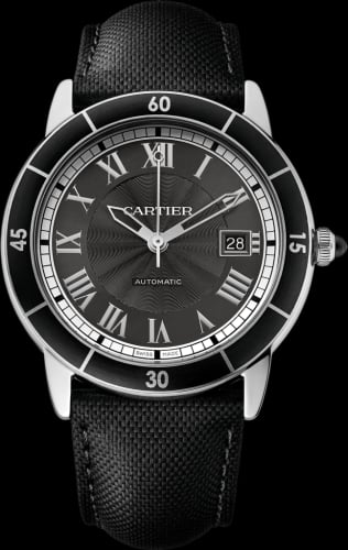 Cartier Ronde Croisière de Cartier Stainless Steel / Grey