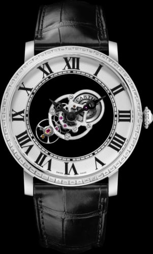 Cartier Rotonde de Cartier Astromystérieux Platinum / Baguette
