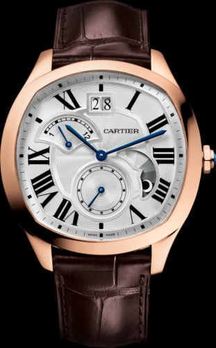 Cartier Drive de Cartier Second Time Zone Day / Night Pink Gold / Silver