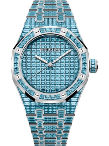 Audemars Piguet Royal Oak Self-Winding 37 Blue Topaz / 50th Anniversary