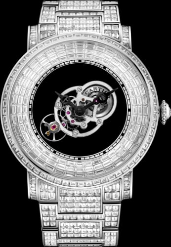 Cartier Rotonde de Cartier Astromystérieux Platinum / Baguette / Bracelet