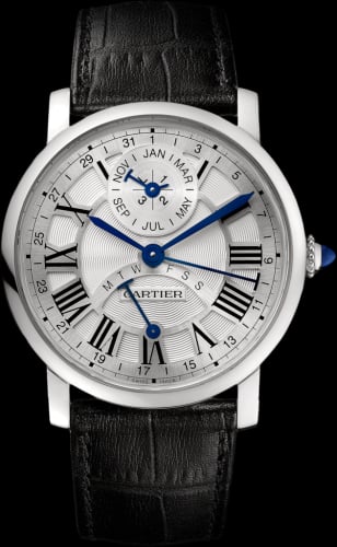 Cartier Rotonde de Cartier Perpetual Calendar White Gold / Silver