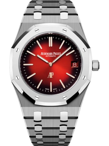 Audemars Piguet Royal Oak Extra-Thin Titanium - BMG / Red